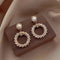 French Style Retro Pearl Earrings