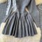 Slant Neckline Bow-tie Knitted Dress