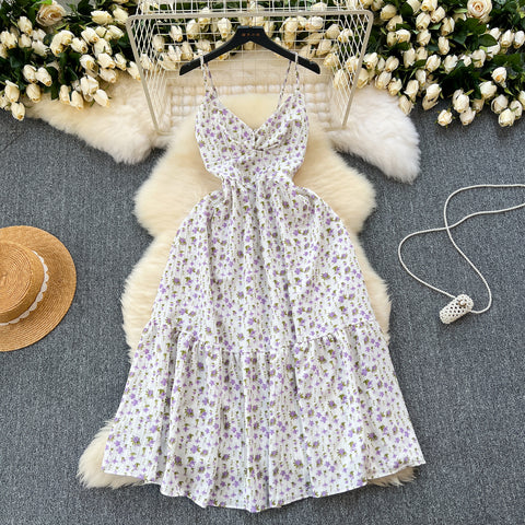 Fairy Small Floral Slip Dress