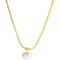 Sweet Heart Simple Collarbone Chain