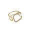 Fashion Adjustable Square Delicate Ring