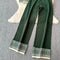 Sweater&Trousers Color-blocking Embroidered 2Pcs