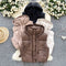 Hooded Sleeveless Padded Jacket