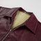 Vintage Matte Wine Red PU Jacket