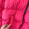 Simple Design Padded Puffy Jacket