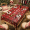 Christmas Elements Holiday Decor Tablecloth