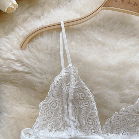 Lace Camisole&Floral Panties 2Pcs