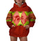 Christmas Digital Printed Hooded Sweatshirt