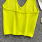 Bright Color Sportswear Halter Top