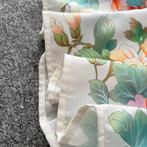 Courtly Lace-up Floral Shirt Dress