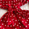 Vintage Polka Dot Ruffled Dress