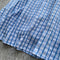 Korean Style Plaid Blue Slip Dress