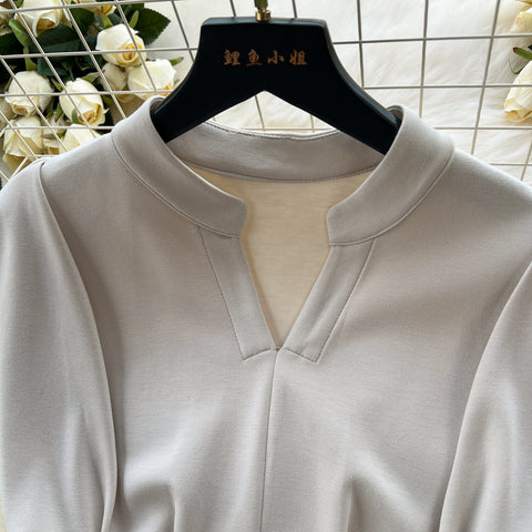 High-end Waist-slimming Sleeveless Dress