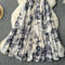 Vintage Ink Printed Slip Dress