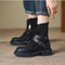 Niche Buckled Fleece Martin Boots