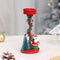 Resin Christmas Tree Santa Candle Holder