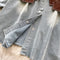 Denim Shirt & Vest Korean Style 2Pcs