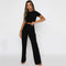 Stretchy Knitwear&Drawstring Trousers 2Pcs