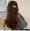 Delicate Alloy pearl Bow Hairpin