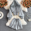 Sunscreen Jacket&Shorts Casual 2Pcs