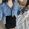 Denim Jacket&Slip Dress 2Pcs