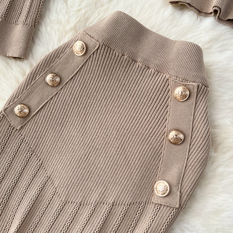 Cardigan&Vest&Skirt Metal Button 3Pcs