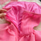 High-end Puffy Ruffle Dress with Ribbon