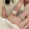 Pearl Flower Niche Design Ring