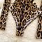 Leopard Printed Bodycon Onepiece Lingerie