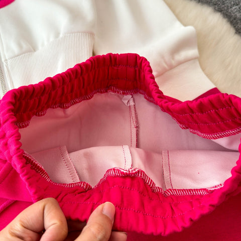 Zipped Top&Trousers Thermal 2Pcs