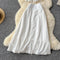 Pleated Camisole&Skirt Fairy White 2Pcs