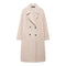 Thermal Lapeled Double-breasted Trench Coat