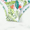 Solid Color Printed Swimsuit Beach Bikini