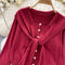 Shawl&Round Collar Cardigan Casual 2Pcs