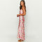 Pink Floral Printed Slip Dress