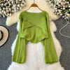 Avocado Green Niche Design Knitwear