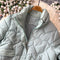 Stand Collar Short Padded Jacket