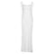 Pleated Solid Color Slip Dress