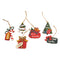 Wooden Christmas Tree Gift Bag Hanging