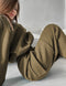 Hoodie&Draped Trousers Oversized 2Pcs