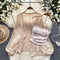 Camisole&Loose Cardigan Elegant 2Pcs