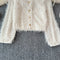 Fairy Sequin Fringed Short Cardigan