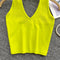 Bright Color Sportswear Halter Top