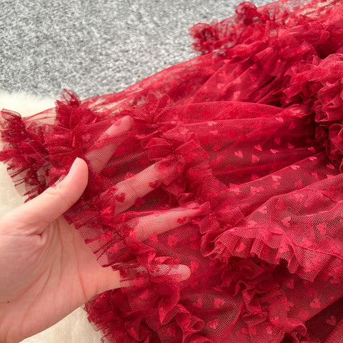 Fairy Layered Mesh Puffy Skirt