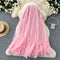 Fairy Ruffled Mesh A-line Skirt