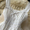 Pleated Camisole&Skirt Fairy White 2Pcs