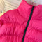 Simple Design Padded Puffy Jacket