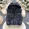 Hooded Sleeveless Padded Jacket