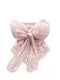 Fairy Strapless Bow-tie Lace Top