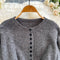 Waist-slimming Cardigan&Skirt Knitted 2Pcs